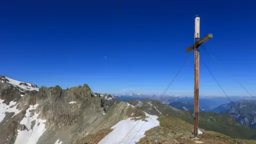 Gipfelkreuz der Krachelspitze (2.650m) Gipfelkreuz der Krachelspitze (2.650m) im Verwall