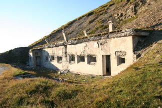Kriegsstellung am karnischen Höhenweg