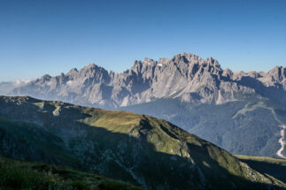 Sextner Dolomiten am Morgen