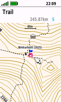 Frikart Topo Summer Bergweg