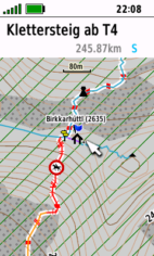 Nop's Reit-und Wanderkarte Bergweg