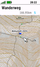 OpenTopoMap Bergweg