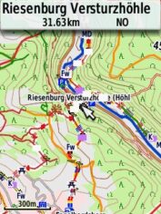 Nops's Reit- und Wanderkarte