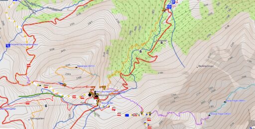Nop's Reit- und Wanderkarte