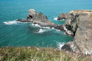Felsformation Pembrokeshire