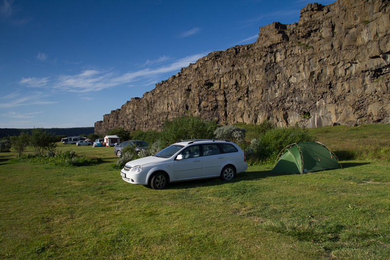 Ausgangspunkt Asbyrgi-Camping