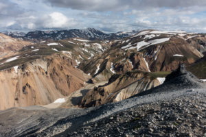 Die Aussicht am Gipfel des Blahnukur