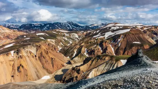 Die Aussicht am Gipfel des Blahnukur