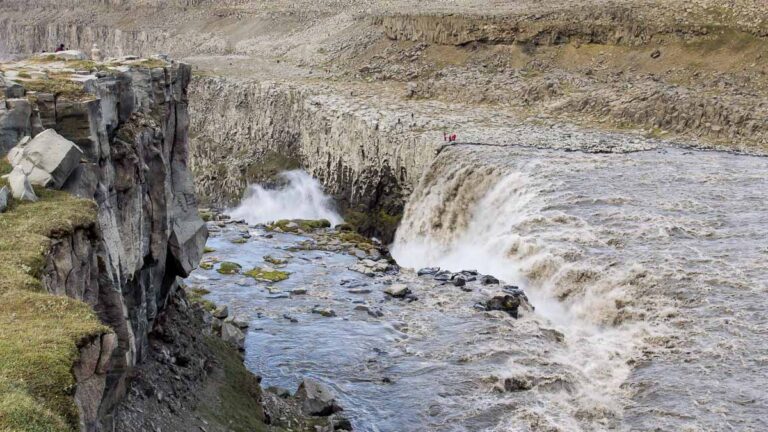 Dettifoss von der Ostseite