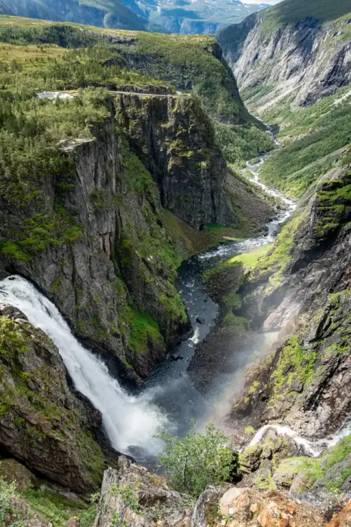 Eidfjord Blick in den Eidfjord