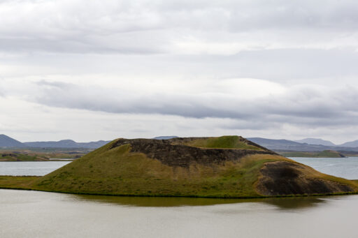 Pseudokrater Myvatn Pseudokrater