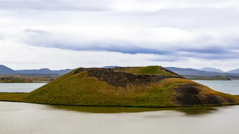 Pseudokrater Myvatn Pseudokrater Myvatn