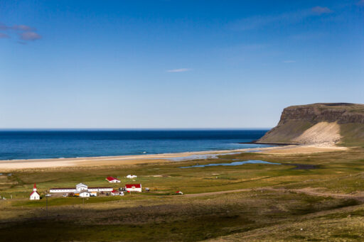 Sandstrand vor Latrabjarg Sandstrand vor Latrabjarg