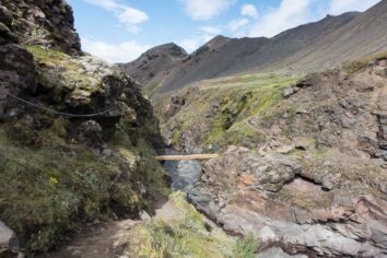 Brücke über die Fremri–Emstruá