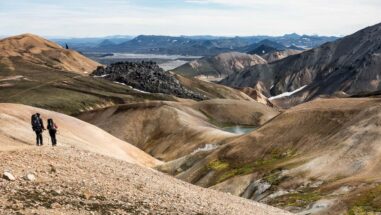 Trekking auf dem Laugavegur