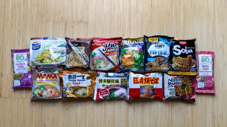 günstige Instant-Gerichte für Trekkingtouren Instant-Gerichte für Trekkingtouren: verschiedene günstige Asia- und Bio-Gerichte