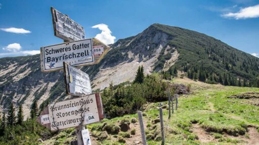 Via Alpina Violetter Weg: Bayerische Voralpen und Chiemgauer Alpen