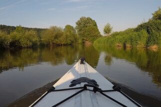 breites Flussbett