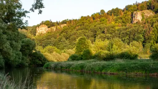 Altmuehl-Jura Jurafelsen an der Altmühl