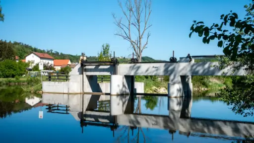 Staustufe Rebdorf an der Altmühl Staustufe Rebdorf an der Altmühl