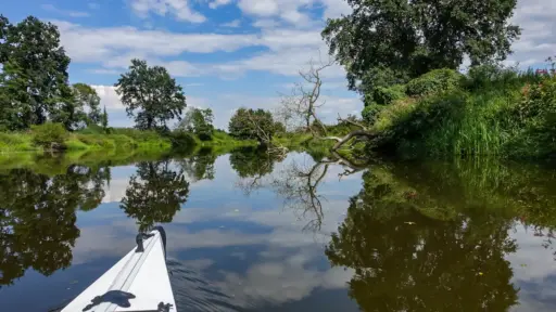 Kanuwanderung in Bayern - hier auf der Naab