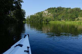 Jurafelsen an der Naab