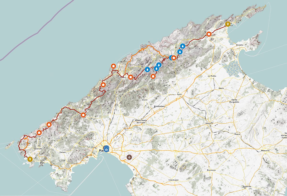 GR221 auf Mallorca: Trekking auf dem Trockenmauerweg