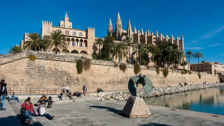 Königspalast La Almudaina in Palma de Mallorca Königspalast La Almudaina in Palma de Mallorca