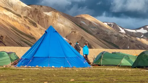 Tipi-Zelt (großes Mid für mehrere Personen) blaues Tipi-Zelt (großes Mid für mehrere Personen)