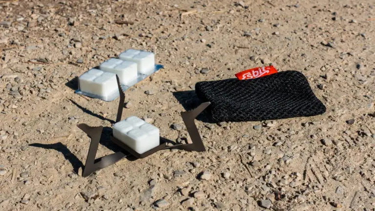 Ultraleichter Esbit-Kocher Esbit-Kocher Titan mit Esbit-Tabletten und leichter Kocherhülle