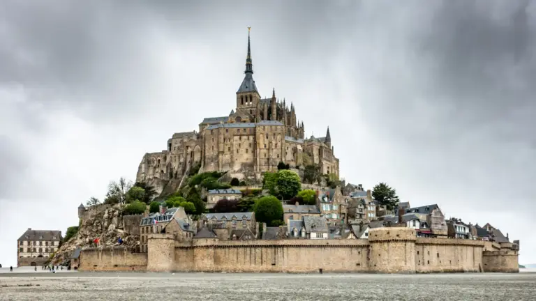 Mont-Saint-Michel - Startpunkt des GR34 Mont-Saint-Michel - Startpunkt des GR34