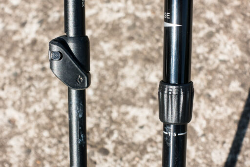 Trekkingstock Verschlüsse