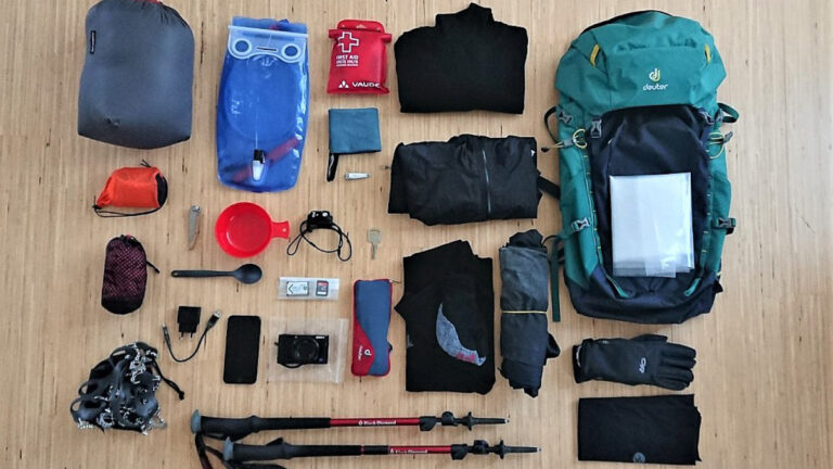 Packliste Alpenüberquerung