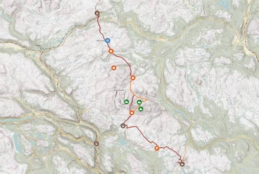 Rondane Rundtur Rondane-Durchquerung: Trekking im Rondane-Nationalpark