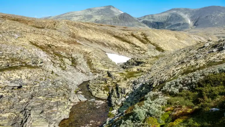 Bergedalsbekken weiter Blick über das Bergedalsbekken
