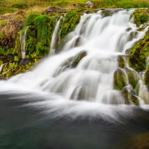 Hrísvaðsfoss unterhalb des Dynjandi Hrísvaðsfoss unterhalb des Dynjandi