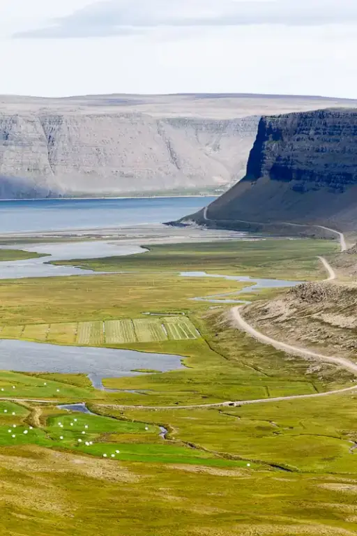 Küste bie Latrabjarg Küste bie Latrabjarg