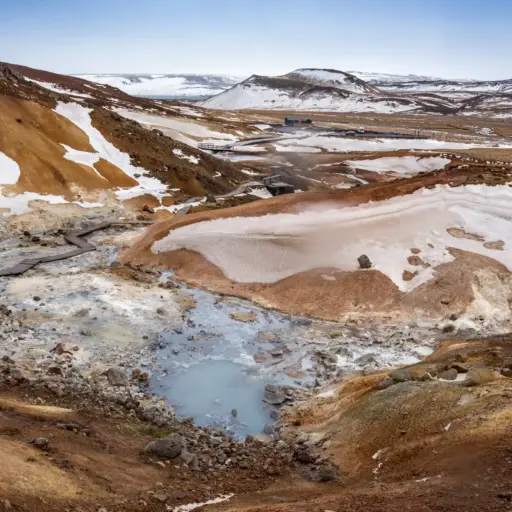 Geothermalgebiet Seltun Island Geothermalgebiet Seltun Island