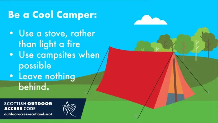 Know the Code - Regeln für das Wildcampen in Schottland Know the Code - Regeln für das Wildcampen in Schottland