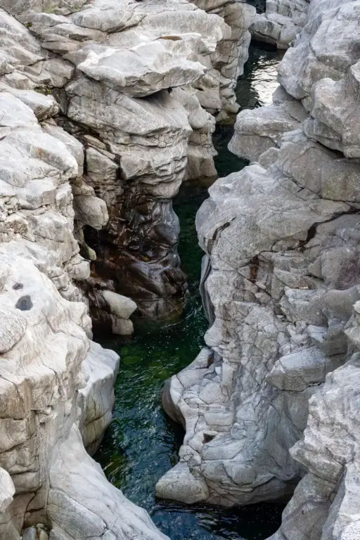 Maggiaschlucht am Ponte Brolla Maggiaschlucht am Ponte Brolla