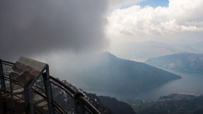 Seeblick vom Monte Generoso