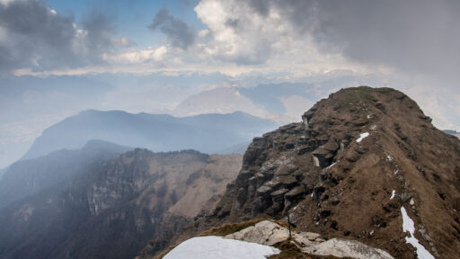 Bergkamm am Monte Generoso