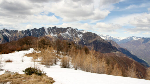 Bergblick am Salmone