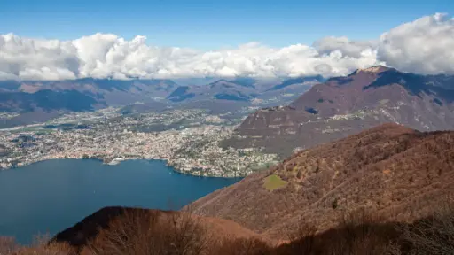 Sighignola-Ausblick-Luganer-See Ausblick auf den Luganer See