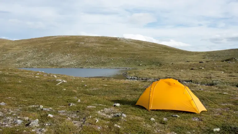 dank Jedermannsrecht freies Zelten - hier im Jämtland