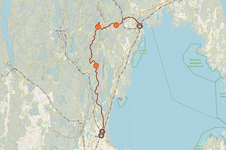 Pilgrimsleden Karte