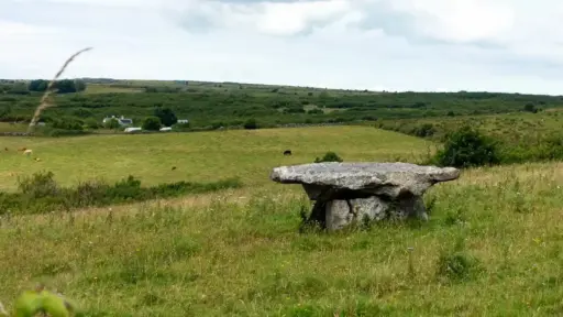 Burren-Way-Dolmen Dolmen am Burren Way