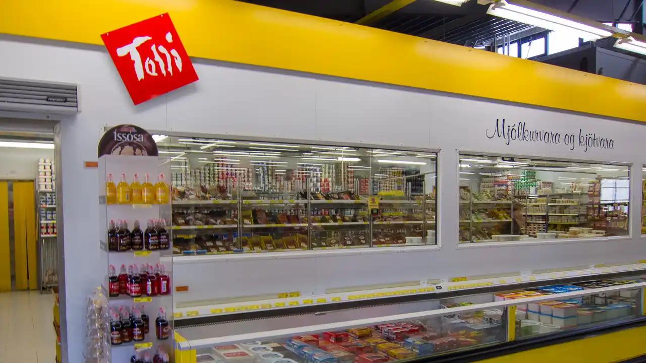 Kühlraum für frische Lebensmittel