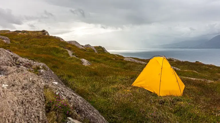 Zelten am Sheep's Head Way
