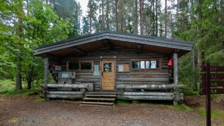 Jussinkämppä-Hütte am Karhunkierros Jussinkämppä-Hütte am Karhunkierros